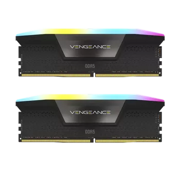 64GB (32GBx2) Corsair Vengeance RGB Black DDR5 5200 MHz, СL40-40-40