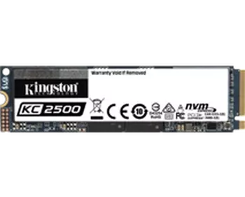 1TB / M.2 Kingston KC2500 Зчитування: 3500MB/s; Запис: 2900MB/s, TLC, DRAM