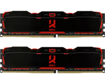 16GB (8GBx2) GOODRAM Iridium X Black DDR4 3200 MHz, CL16-20-20 16GB (8GBx2) GOODRAM Iridium X Black DDR4 3200 MHz, CL16-20-20