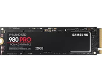 250GB / M.2 Samsung 980 PRO Чтение: 6400MB/s; Запись: 2700MB/s