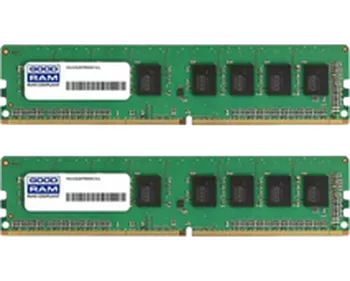 8GB (4GBx2) GOODRAM DDR4 2400 MHz, CL17-17-17 8GB (4GBx2) GOODRAM DDR4 2400 MHz, CL17-17-17