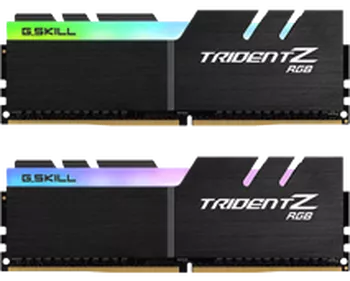 32GB (16GBx2) G.Skill Trident Z RGB DDR4 3200 MHz, CL16-20-20 32GB (16GBx2) G.Skill Trident Z RGB DDR4 3200 MHz, CL16-20-20