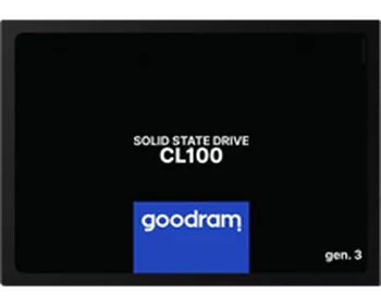 480GB / GOODRAM CL100 GEN.3 Чтение: 540MB/s; Запись: 460MB/s 480GB / GOODRAM CL100 GEN.3 Чтение: 540MB/s; Запись: 460MB/s