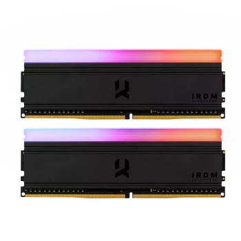 16GB (8GBx2) Goodram Iridium RGB Black DDR4 3600 MHz, CL18-22-22 (RGB) 16GB (8GBx2) Goodram Iridium RGB Black DDR4 3600 MHz, CL18-22-22 (RGB)