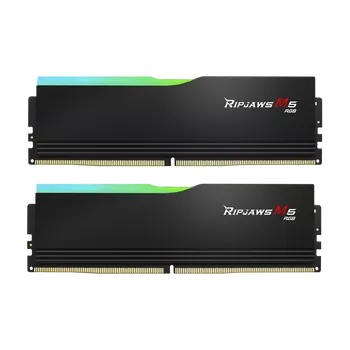 32GB (16GBx2) G.Skill Ripjaws M5 Neo RGB Black DDR5 6000 MHz, CL36-36-36 <b>Expo</b> 32GB (16GBx2) G.Skill Ripjaws M5 Neo RGB Black DDR5 6000 MHz, CL36-36-36 <b>Expo</b>