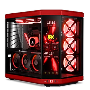 Hyte Y70 Touch Black/Red Hyte Y70 Touch Black/Red