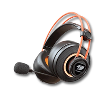 Ігрові навушники Cougar Immersa Black-Orange Ігрові навушники Cougar Immersa Black-Orange