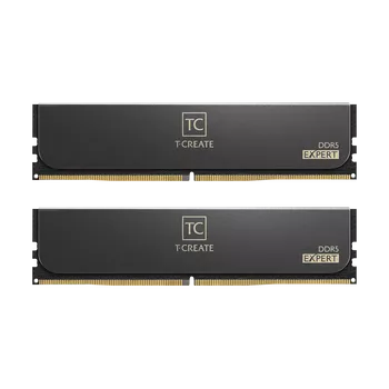 64GB (32GBx2) Team T-Create Expert Black DDR5 6000 MHz, CL34-44-44 64GB (32GBx2) Team T-Create Expert Black DDR5 6000 MHz, CL34-44-44