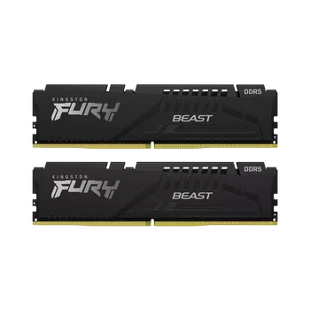 32GB (16GBx2) Kingston Fury Beast Black DDR5 6000 MHz, СL36-44-44, <b>Expo</b> 32GB (16GBx2) Kingston Fury Beast Black DDR5 6000 MHz, СL36-44-44, <b>Expo</b>