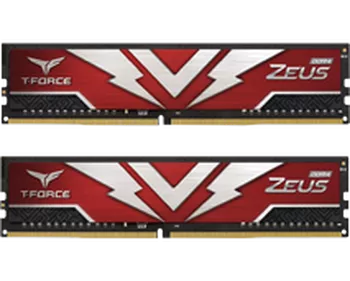 16GB (8GBx2) Team T-Force Zeus Red DDR4 3000 MHz, CL16-18-18