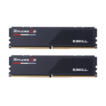 64GB (32GBx2) G.Skill Ripjaws S5 Black DDR5 6000 MHz, CL30-40-40 64GB (32GBx2) G.Skill Ripjaws S5 Black DDR5 6000 MHz, CL30-40-40