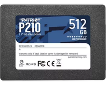 512GB / Patriot P210 Чтение: 520MB/s; Запись: 430MB/s 512GB / Patriot P210 Чтение: 520MB/s; Запись: 430MB/s