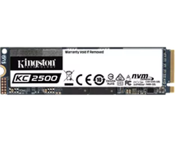 500GB / M.2 Kingston KC2500 Чтение: 3500MB/s; Запись: 2500MB/s