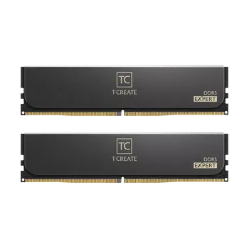 32GB (16GBx2) Team T-Create Expert Black DDR5 6000 MHz, CL38-38-38 32GB (16GBx2) Team T-Create Expert Black DDR5 6000 MHz, CL38-38-38