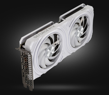 Видеокарта NVIDIA GeForce RTX 4060 Ti, White Palit, 8GB