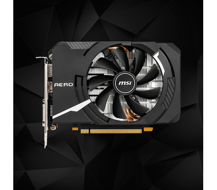 Видеокарта NVIDIA GeForce GTX 1660 Super, Aero ITX MSI, 6GB